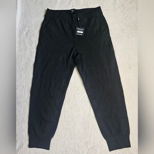 Franne Golde The Perfect Ponte Jogger Pant Black Size XL NWT